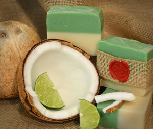 Steele Family Farm:  Coconut Lime Goat Soap