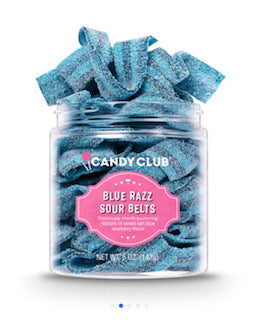 Mark's Candy Club:  Blue Razz Sour Belts